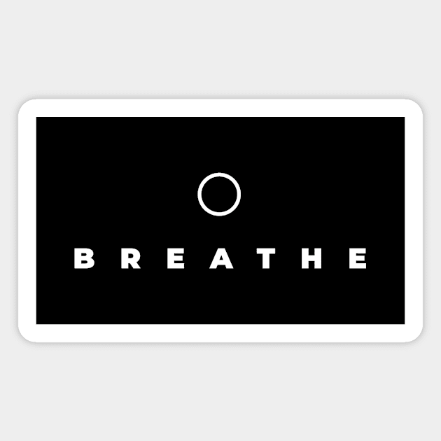 BREATHE Magnet by studioaartanddesign